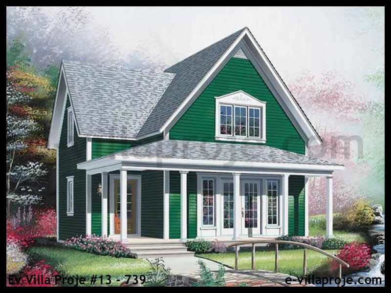 Model 13-739 — 117 m², 2 storeys - 13-739