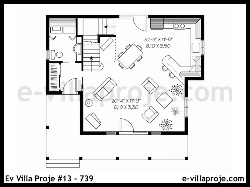 Model 13-739 — 117 m², 2 storeys thumbnail 2