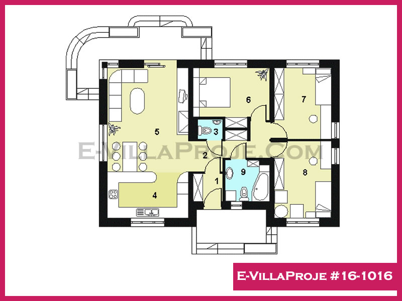 Model 16-1016 — 117 m², 1 storey thumbnail 2