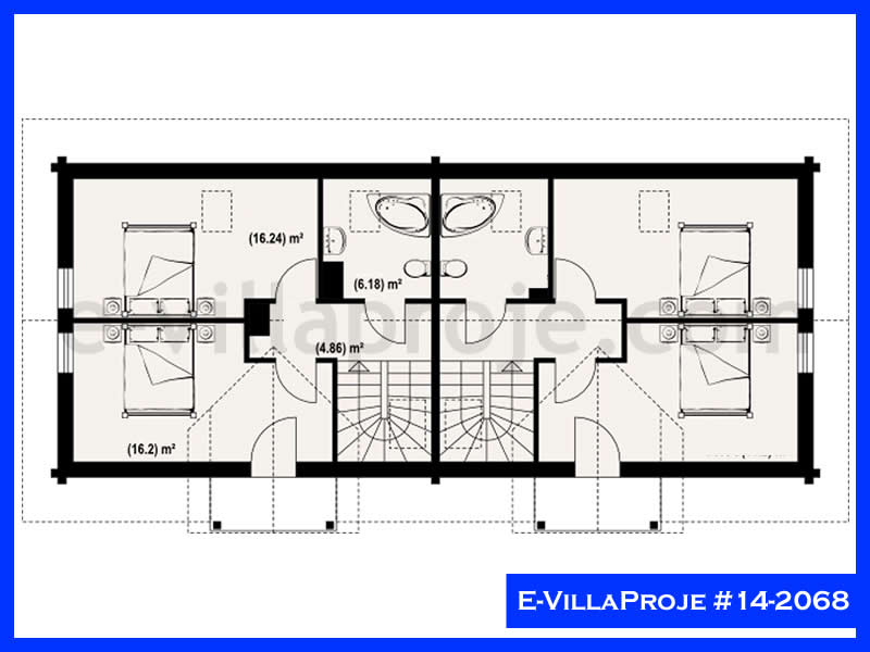 Model 14-2068 — 118 m², 2 storeys thumbnail 3