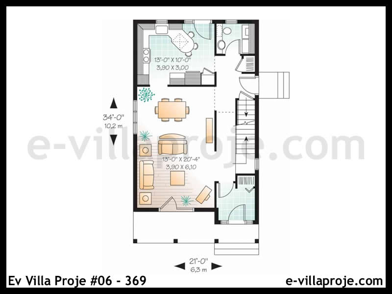 Model 06-369 — 118 m², 2 storeys thumbnail 2
