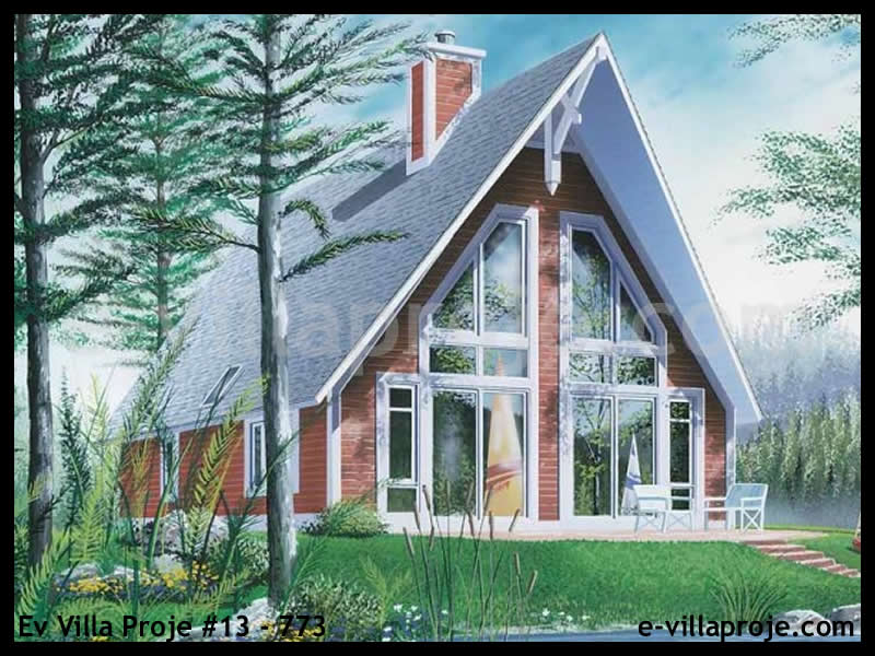 Model 13-773 — 118 m², 2 storeys - 13-773