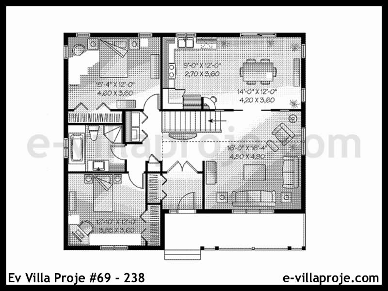 Model 69-238 — 118 m², 1 storey thumbnail 2