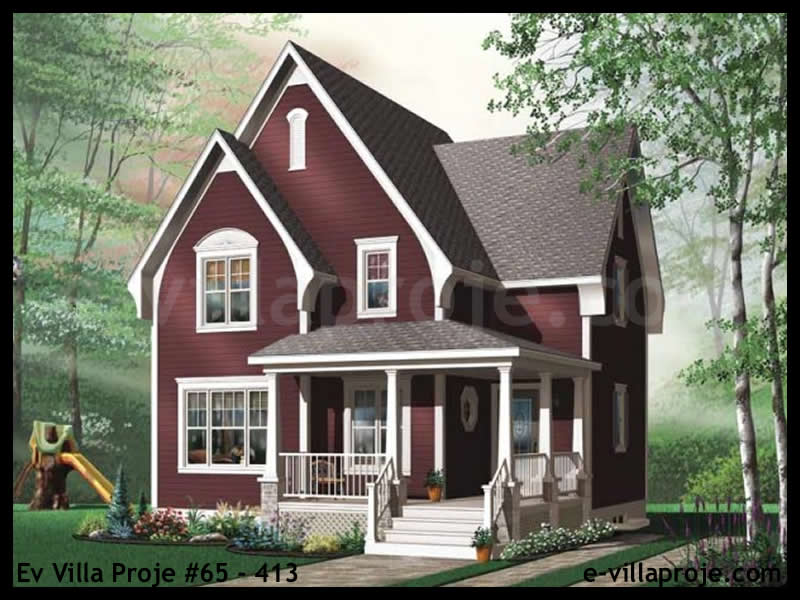 Model 65-413 — 119 m², 1 storey - 65-413