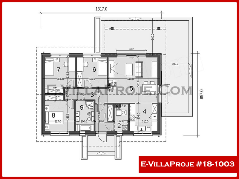 Model 18-1003 — 119 m², 1 storey thumbnail 2