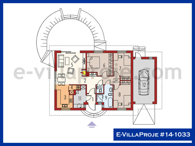 Model 14-1033 — 119 m², 1 storey thumbnail 2