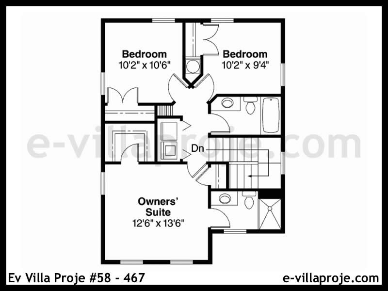 Model 58-467 — 120 m², 2 Kat thumbnail 3