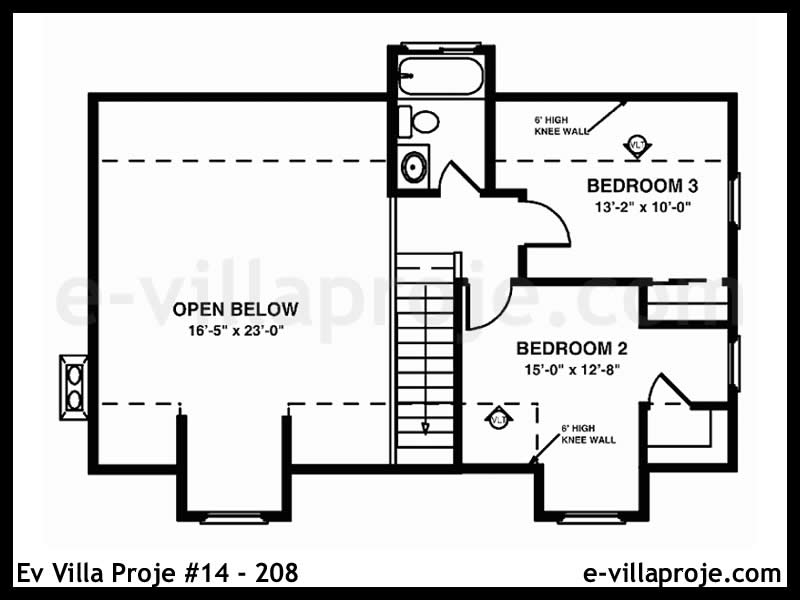 Model 14-208 — 121 m², 2 storeys thumbnail 3