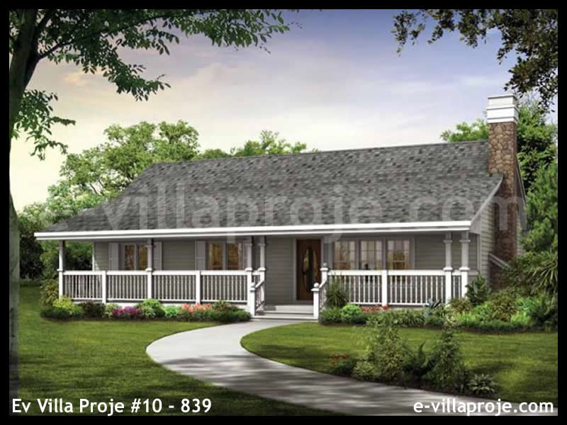 Model 10-839 — 121 m², 1 storey - 10-839
