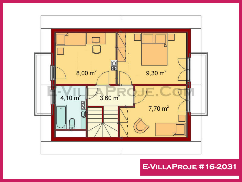 Model 16-2031 — 122 m², 2 Kat thumbnail 3