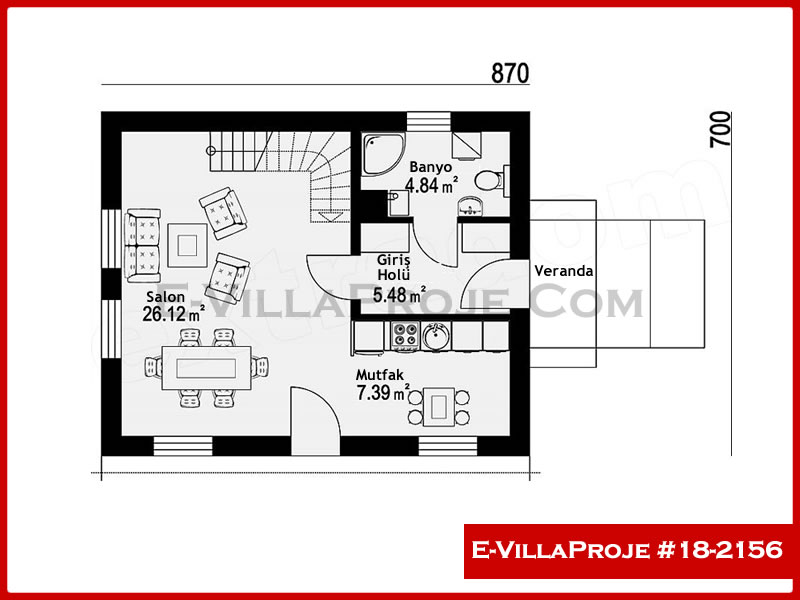 Model 18-2156 — 122 m², 2 storeys thumbnail 2