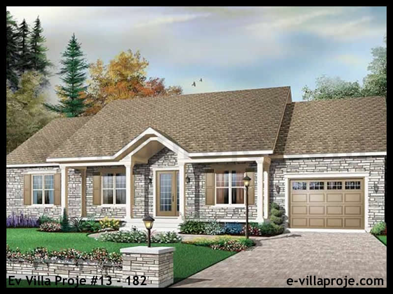 Model 13-182 — 122 m², 1 storey - 13-182