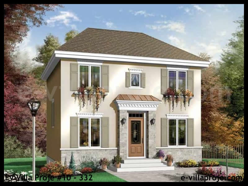 Model 10-332 — 123 m², 2 storeys - 10-332