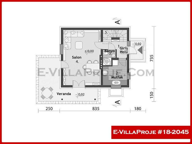 Model 18-2045 — 123 m², 2 storeys thumbnail 2