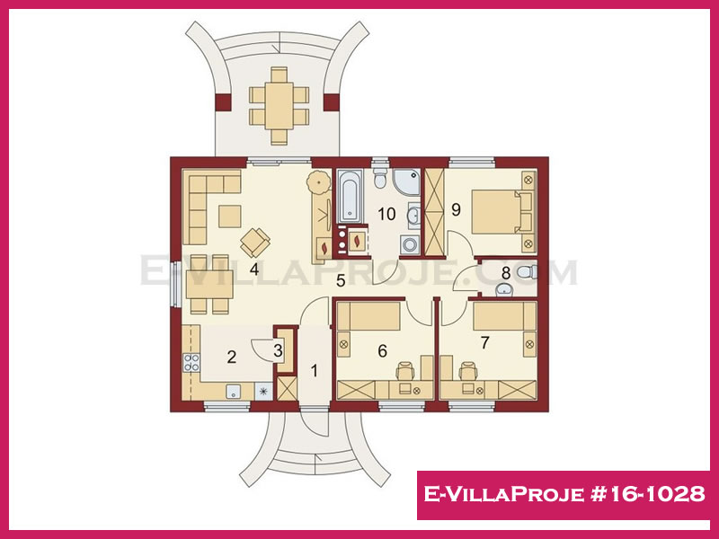 Model 16-1028 — 123 m², 1 Kat thumbnail 2