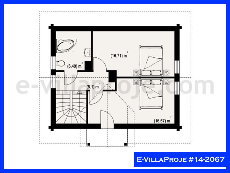 Model 14-2067 — 124 m², 2 storeys thumbnail 3
