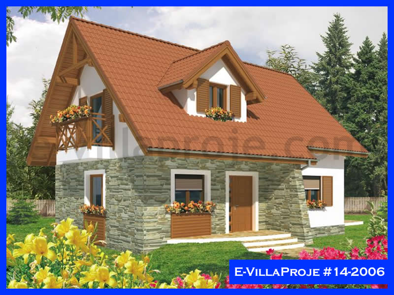 Model 14-2006 — 124 m², 2 storeys - 14-2006