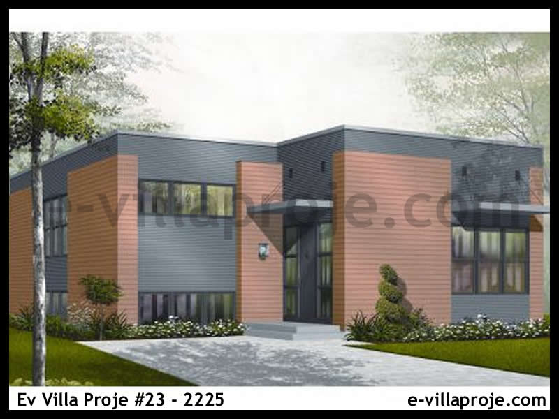 Model 23-2225 — 124 m², 1 storey - 23-2225