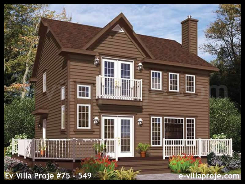 Model 75-549 — 125 m², 2 storeys - 75-549