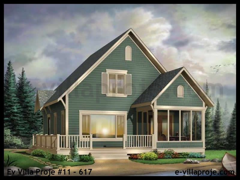 Model 11-617 — 125 m², 2 storeys - 11-617