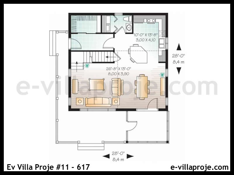 Model 11-617 — 125 m², 2 storeys thumbnail 2