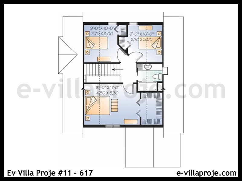 Model 11-617 — 125 m², 2 storeys thumbnail 3