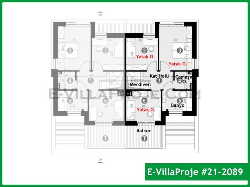 Model 21-2089 — 125 m², 2 storeys thumbnail 3