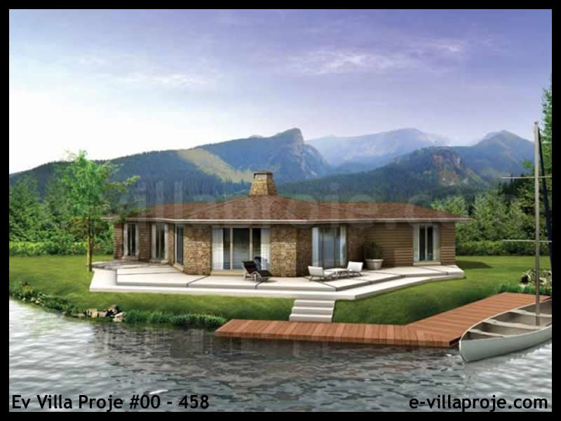 Model 00-458 — 126 m², 1 storey - 00-458