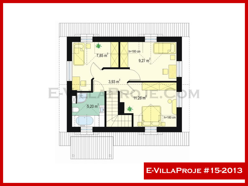 Model 15-2013 — 127 m², 2 storeys thumbnail 3