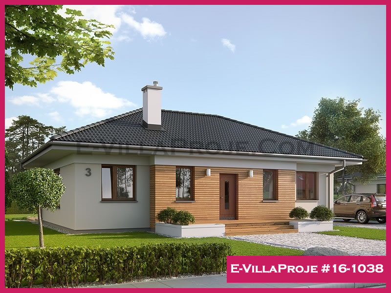 Model 16-1038 — 127 m², 1 storey - 16-1038