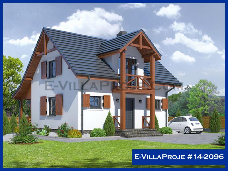 Model 14-2096 — 128 m², 2 storeys - 14-2096