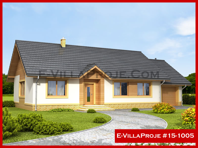 Model 15-1005 — 128 m², 1 storey - 15-1005