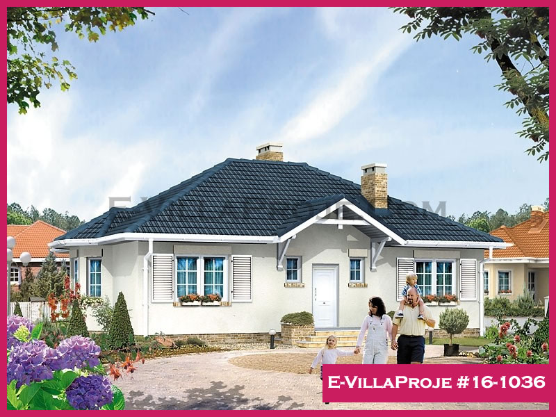 Model 16-1036 — 128 m², 1 storey - 16-1036