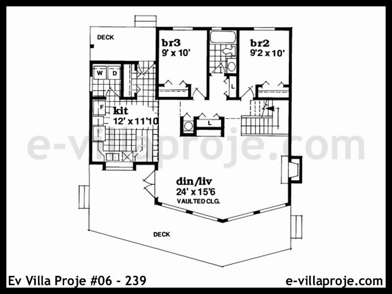 Model 06-239 — 129 m², 2 storeys thumbnail 2