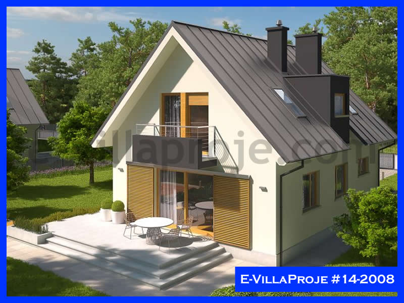 Model 14-2008 — 129 m², 2 storeys - 14-2008