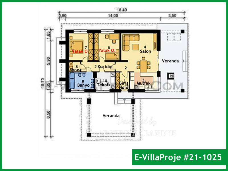 Model 21-1025 — 129 m², 1 storey thumbnail 2