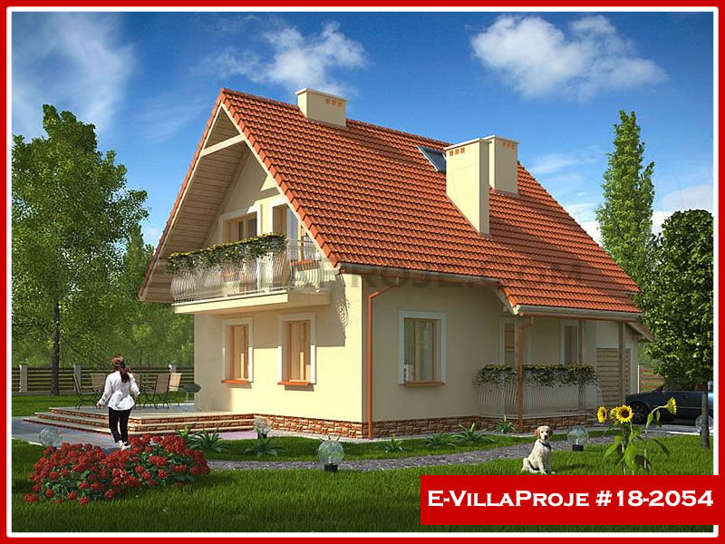 Model 18-2054 — 130 m², 2 storeys - 18-2054