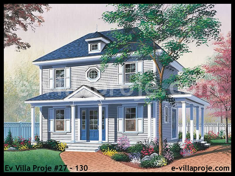 Model 27-130 — 130 m², 2 storeys - 27-130