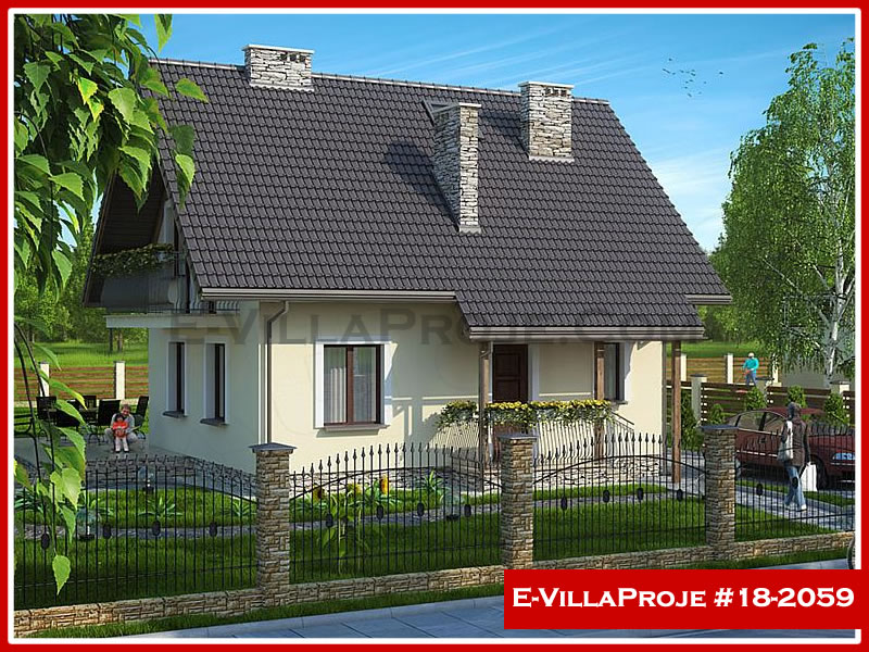 Model 18-2059 — 131 m², 2 storeys - 18-2059