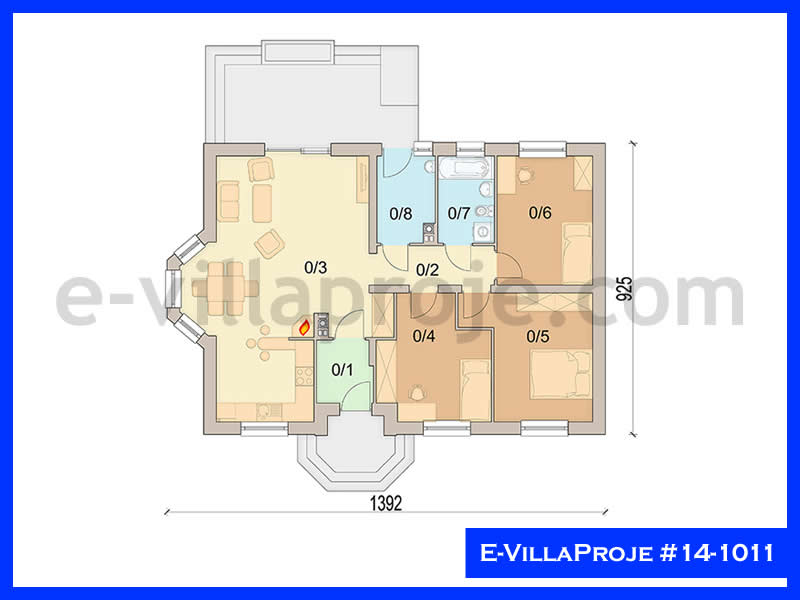 Model 14-1011 — 132 m², 1 storey thumbnail 2