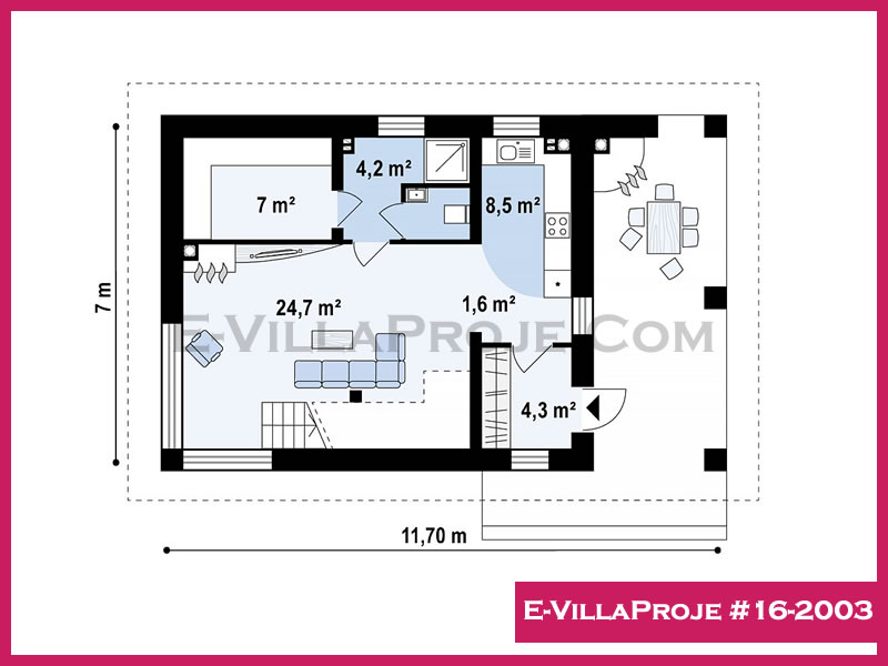 Model 16-2003 — 133 m², 2 storeys thumbnail 2