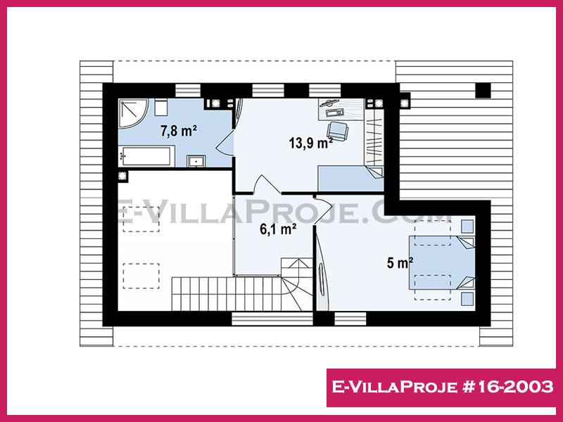 Model 16-2003 — 133 m², 2 storeys thumbnail 3