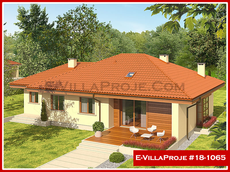 Model 18-1065 — 133 m², 1 storey - 18-1065