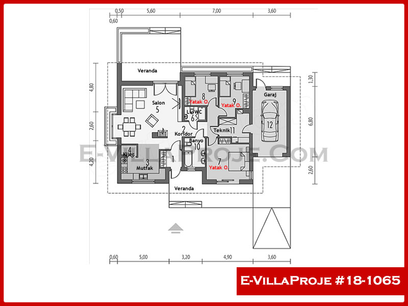 Model 18-1065 — 133 m², 1 storey thumbnail 2