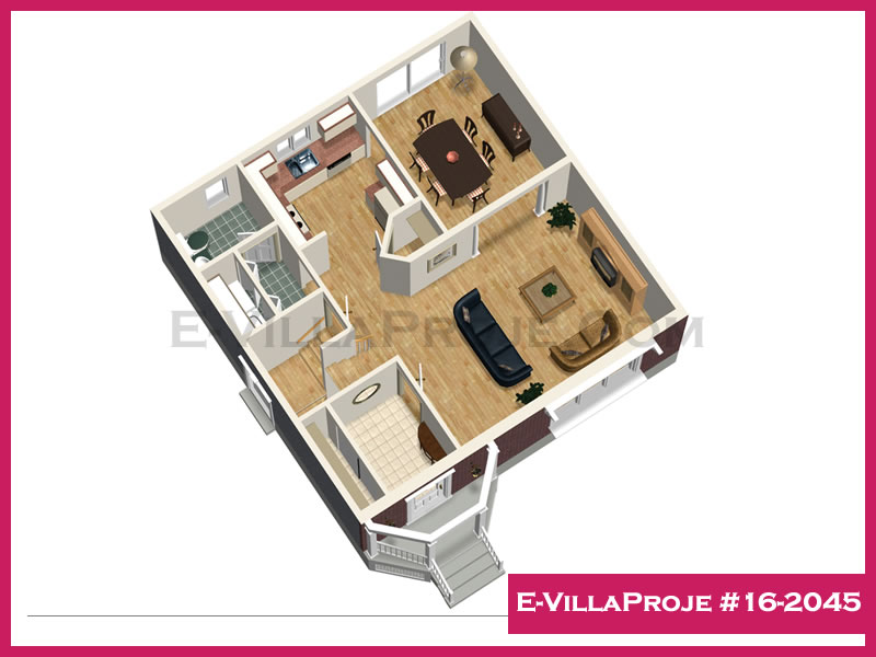 Model 16-2045 — 134 m², 2 storeys thumbnail 4