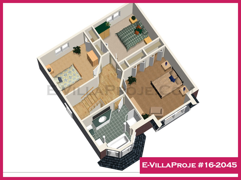 Model 16-2045 — 134 m², 2 storeys thumbnail 5