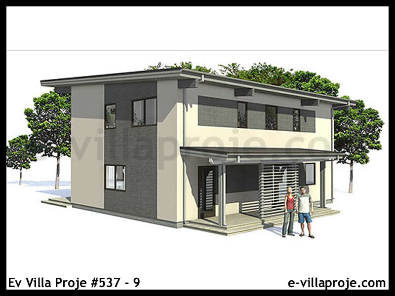 Modell p-1953 — 134 m², 2 Geschosse thumbnail 4