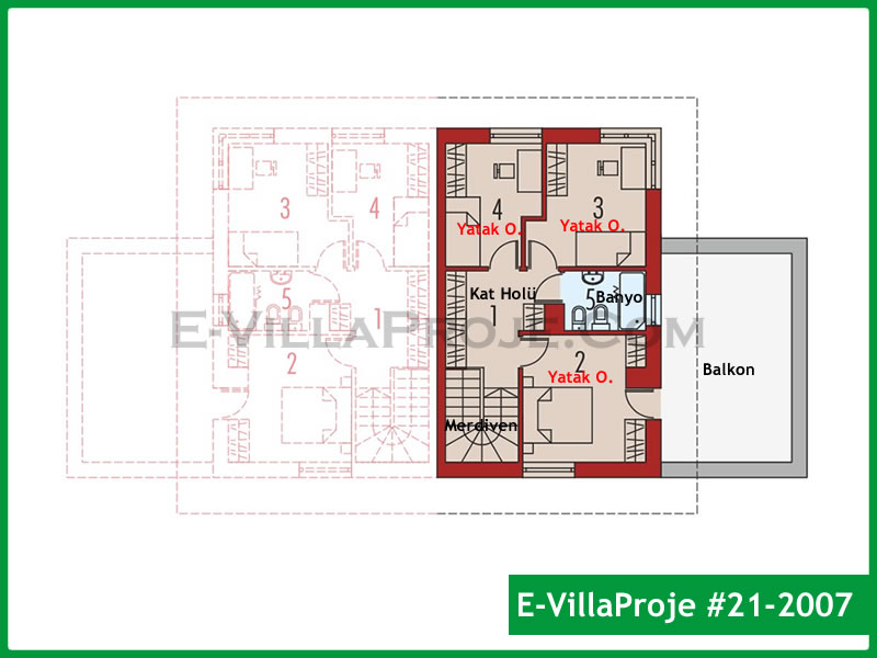 Model 21-2007 — 134 m², 2 storeys thumbnail 3