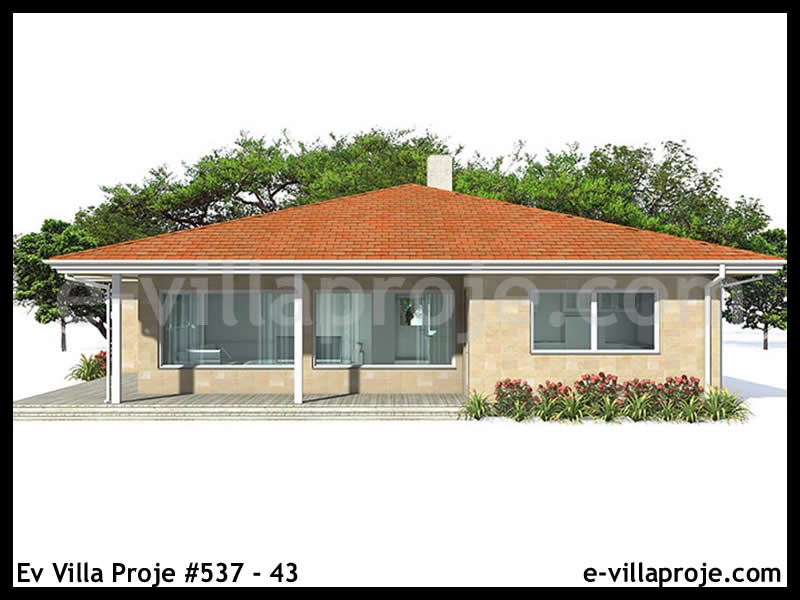 Model 537-43 — 134 m², 1 storey - 537-43