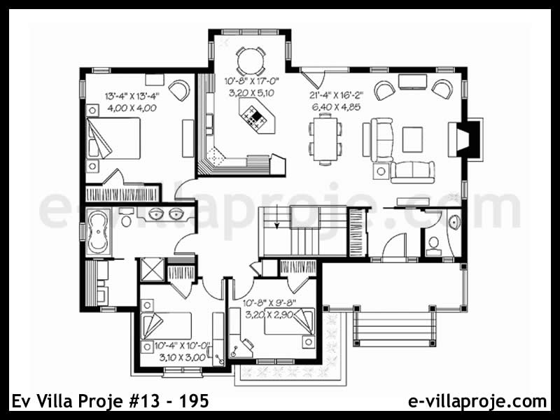 Model 13-195 — 135 m², 1 Kat thumbnail 2
